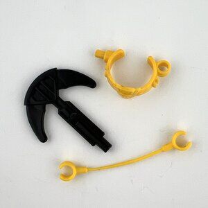 90s Batman Animated Series Combat Yellow Belt Batarang and Cuffs Part Lot